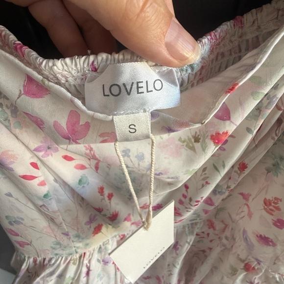 NWT Magnolia Midi Floral Dress Tiered Size Small - Picture 8 of 12